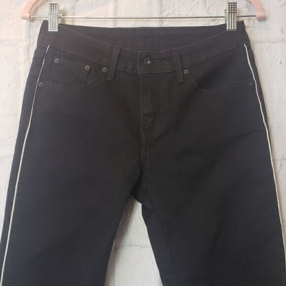 LEVI'S Demi Curve Slim Jeans Piping Sides - Picture 3 of 8